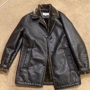 Calvin Klein Faux Fur Jacket
